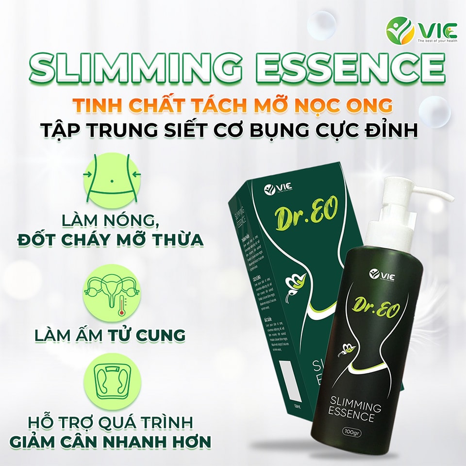 Tinh Chất Tách Mỡ Nọc Ong Dr EO Slimming Essence VIC Organic