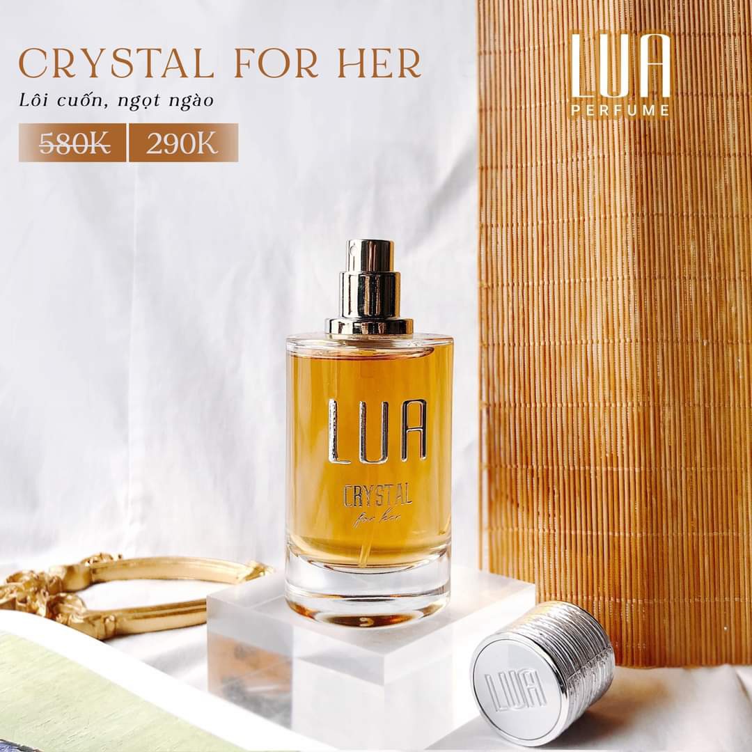 Nước Hoa Nữ Crystal For Her Ngọt Ngào Lua Perfume