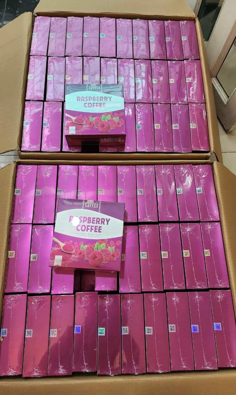 Cà Phê Mâm Xôi Giảm Cân Raspberry Coffee 15 gói giảm cân đón tết sức khoẻ trên hết