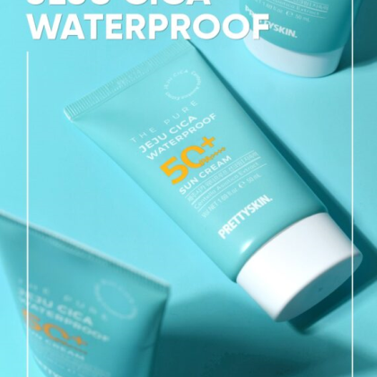 Kem Chống Nắng PrettySkin Kháng Nước The Pure Jeju Cica Waterproof