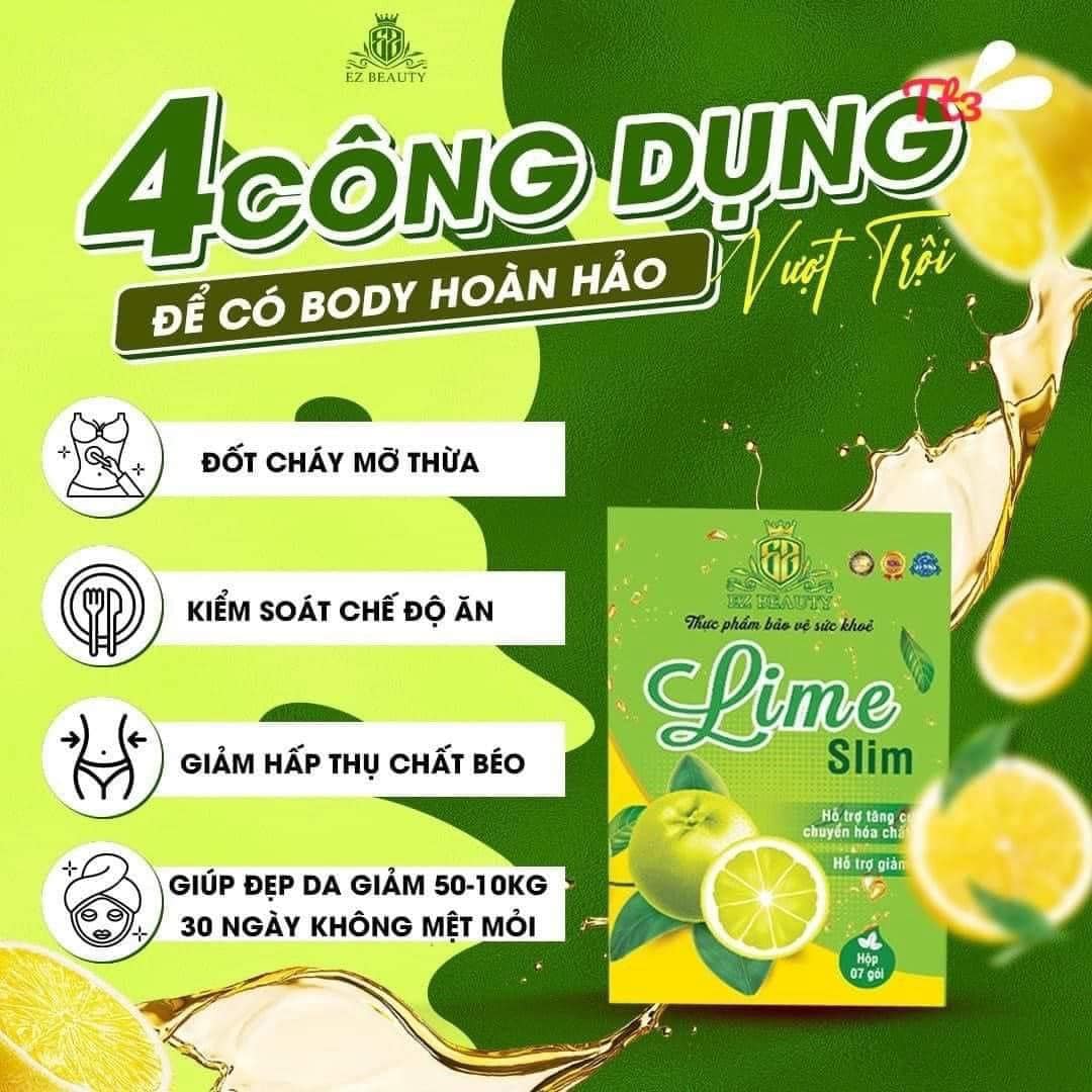 Kẹo Giảm Cân Chanh Lime Slim Ez Beauty