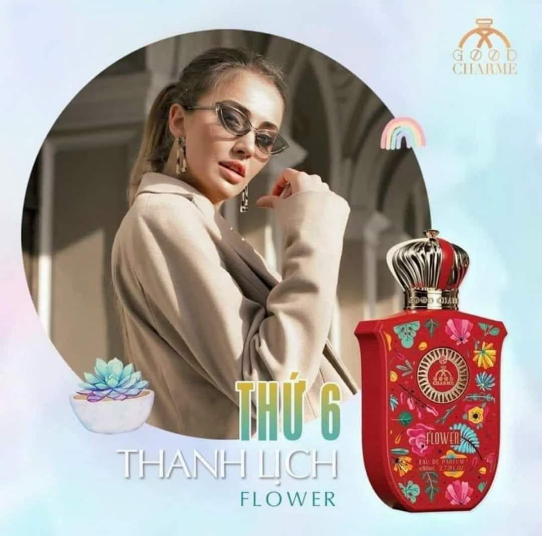 Nước Hoa Nữ Good Charme Flower 80ml Với mùi hương sang trọng và cực kì nữ tính