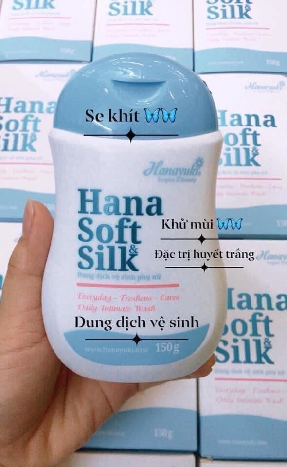 Hana soft & silk - trăm mùi nước hoa không bằng 1 giọt thơm của em ấy!